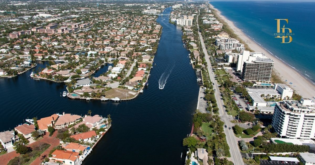 Boca Raton luxury waterfront condos overlooking the ocean