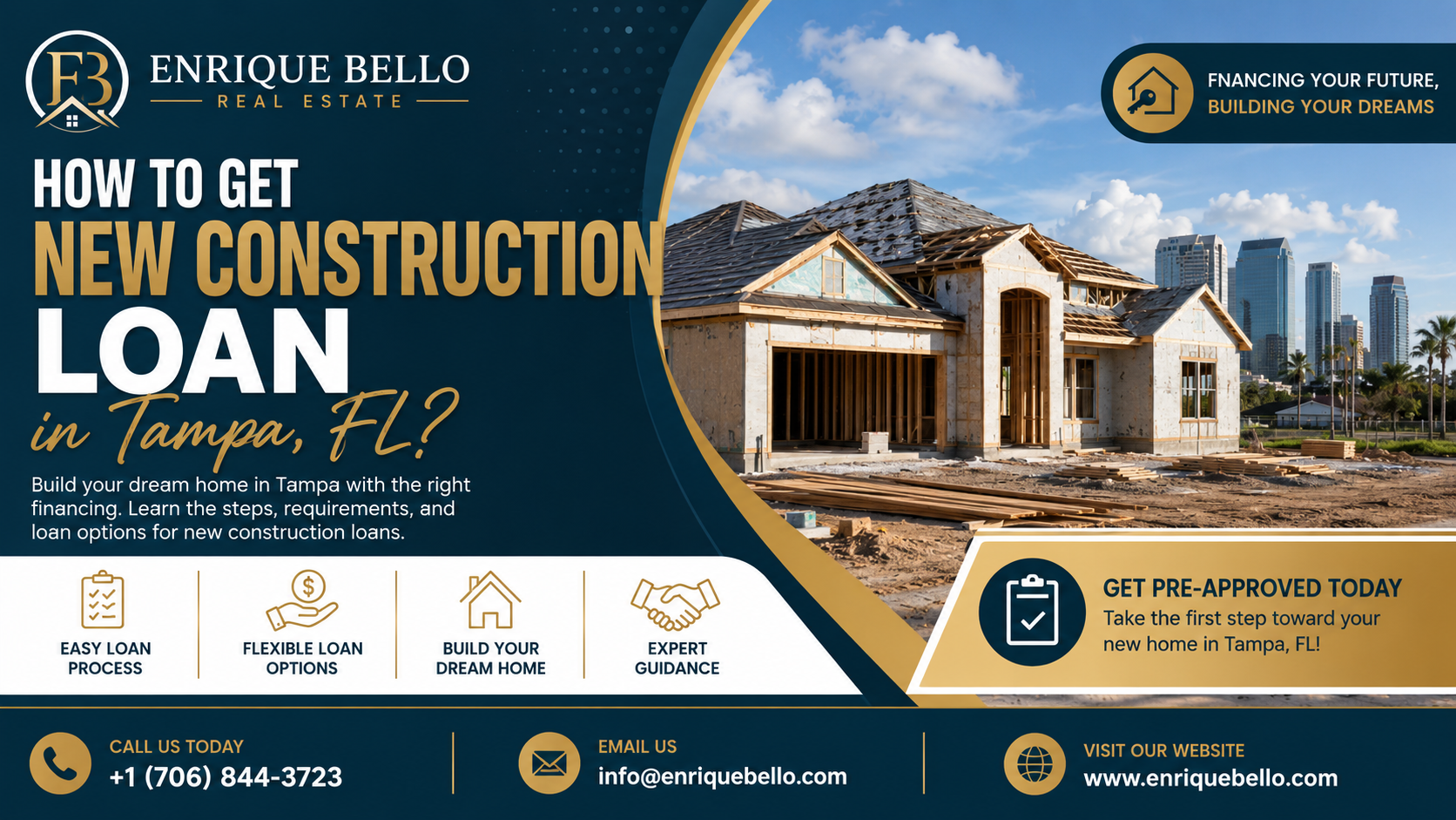 how to get new construction loan
